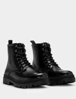 Uomo Piazza Italia Uomo|Stringate E Mocassini<Stivale stringato con fondo roccia -