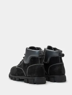 Bambino Piazza Italia Bambino|Sneakers<Stivaletto con lacci, zip sul lato interno e fondo roccia -