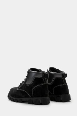 Bambino Piazza Italia Bambino|Sneakers<Stivaletto con lacci, zip sul lato interno e fondo roccia -