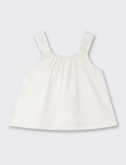 Piazza Italia Neonata<Top con fiocco e stampa brillantinata -