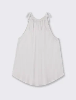 Donna Piazza Italia Donna<Top con punta al davanti e scollatura arricciata -