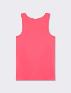 Donna Piazza Italia Donna<Top con zip da donna - Ciliegia