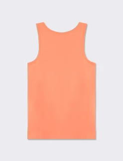 Donna Piazza Italia Donna<Top con zip da donna - Papaya