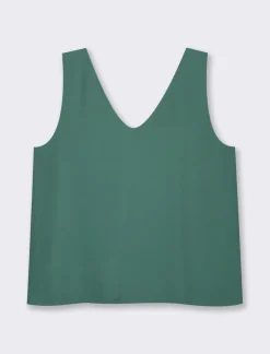 Donna Piazza Italia Donna|T-Shirt E Top<Top scollo a v morbido. vestibilità regular -