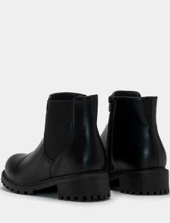 Donna Piazza Italia Tronchetti<Tronchetto con fasce elastiche lateriali e fondo roccia -