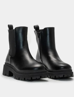 Donna Piazza Italia Tronchetti<Tronchetto fondo cararmatro con fasce elastiche laterali -