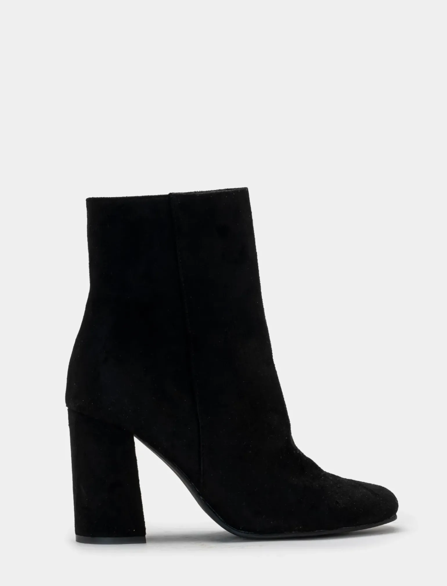 Donna Piazza Italia Donna|Tronchetti<Tronchetto punta quadrata in microfibra -