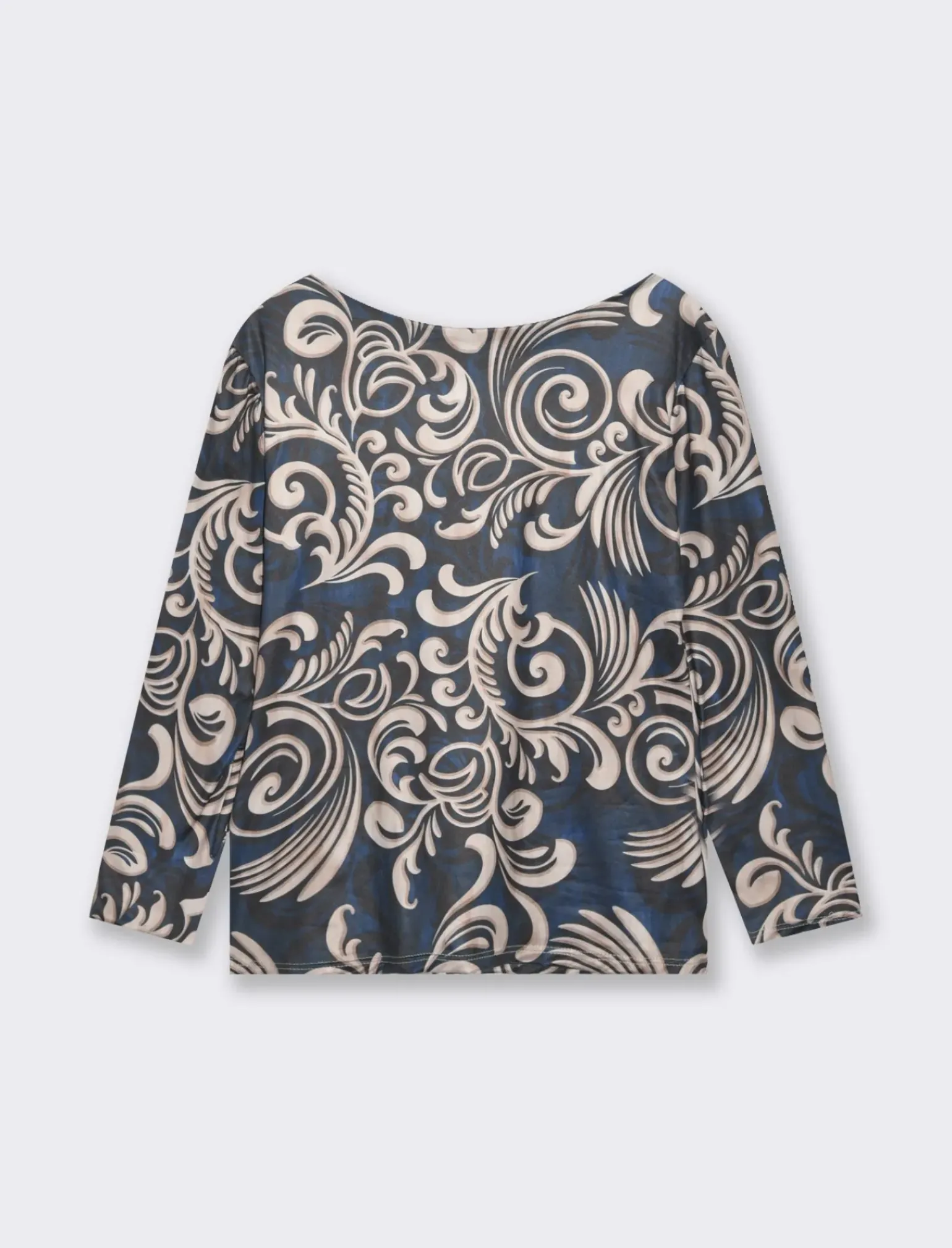 Donna Piazza Italia Donna|Maglieria<T-shirt a manica lunga stampata girocollo - var 1