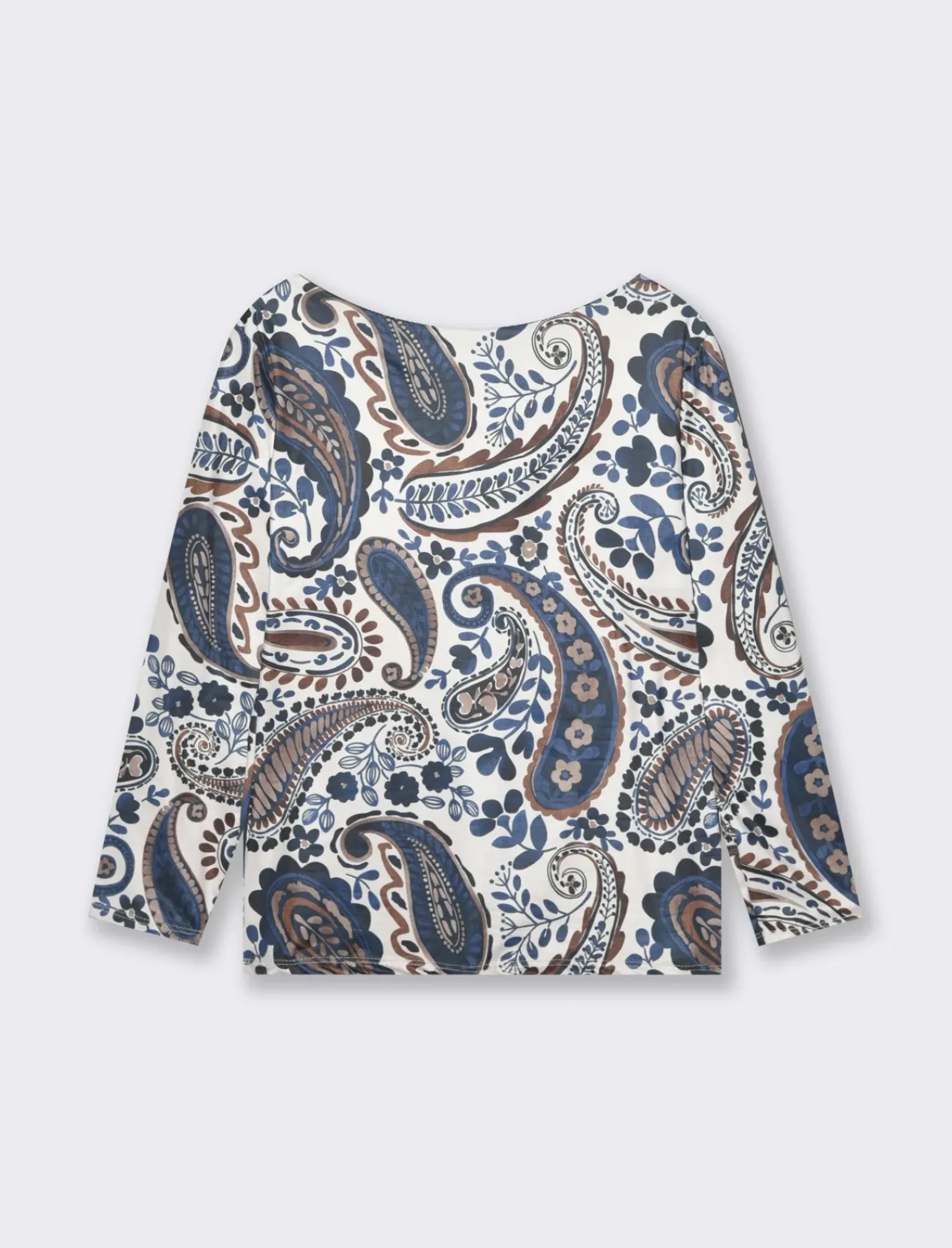 Donna Piazza Italia Donna|Maglieria<T-shirt a manica lunga stampata girocollo - var 2