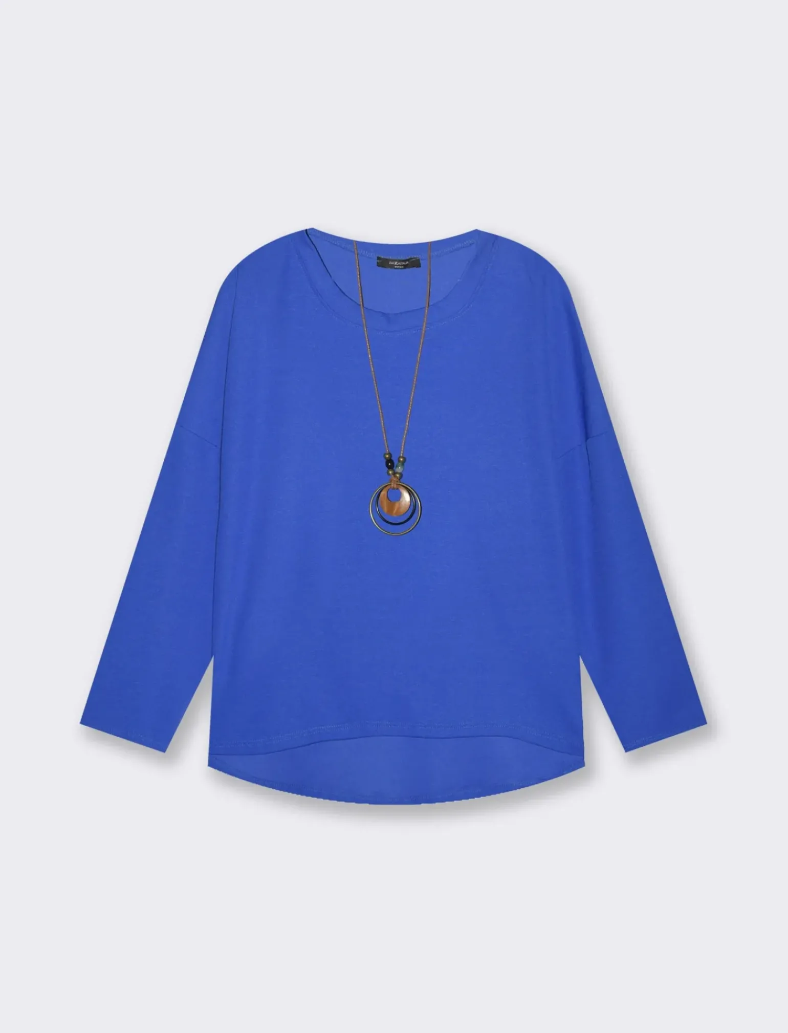 Donna Piazza Italia Donna|Maglieria<T-shirt basica manica lunga giro collo da donna - ette