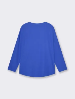 Donna Piazza Italia Donna|Maglieria<T-shirt basica manica lunga giro collo da donna - ette