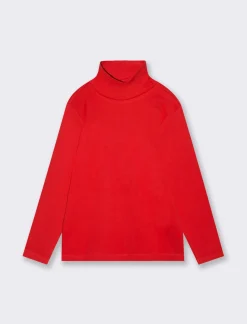 Bambino Piazza Italia Maglieria<T-shirt collo alto caldo cotone da bambino -