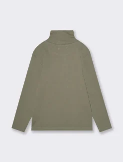 Bambino Piazza Italia Maglieria<T-shirt collo alto caldo cotone da bambino - militare