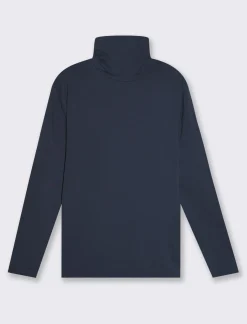 Uomo Piazza Italia Uomo|Polo E T-Shirt<T-shirt collo alto maniche lunghe slim fit -