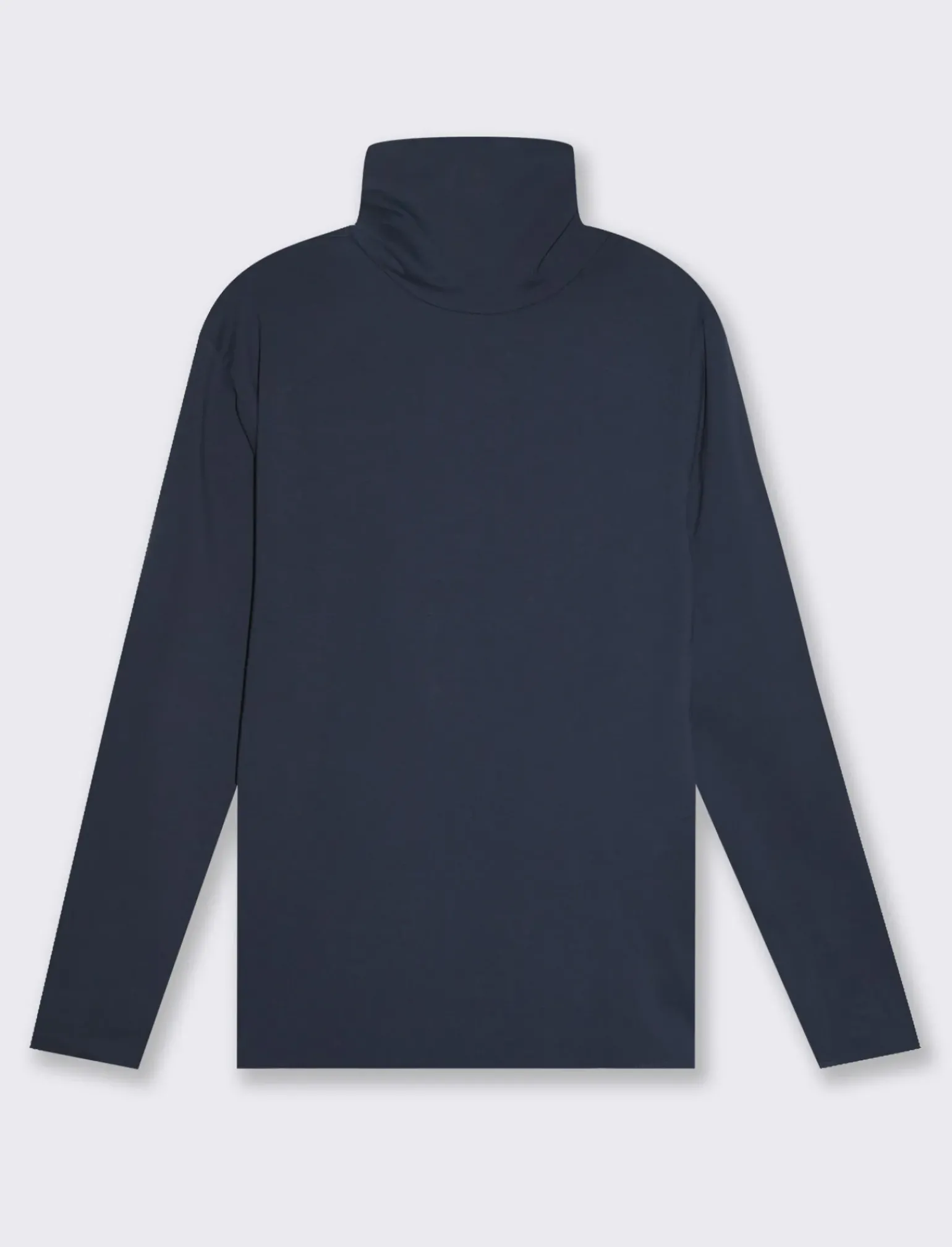 Uomo Piazza Italia Uomo|Polo E T-Shirt<T-shirt collo alto maniche lunghe slim fit -