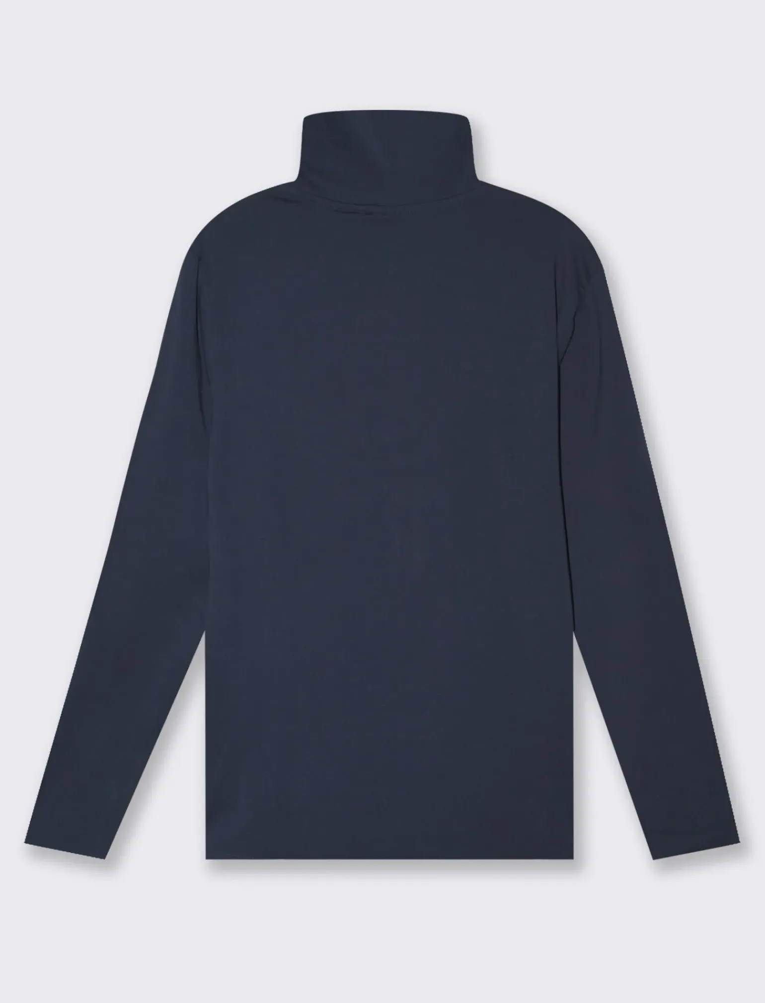 Uomo Piazza Italia Uomo|Polo E T-Shirt<T-shirt collo alto maniche lunghe slim fit -