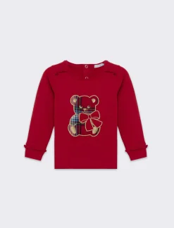 Piazza Italia Neonata<T-SHIRT CON APPLICAZIONE - Rosso