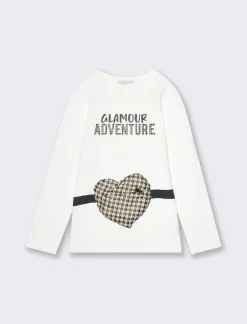 Piazza Italia Bambina|T-Shirt E Top<T-shirt con marsupio da bambina - sporco