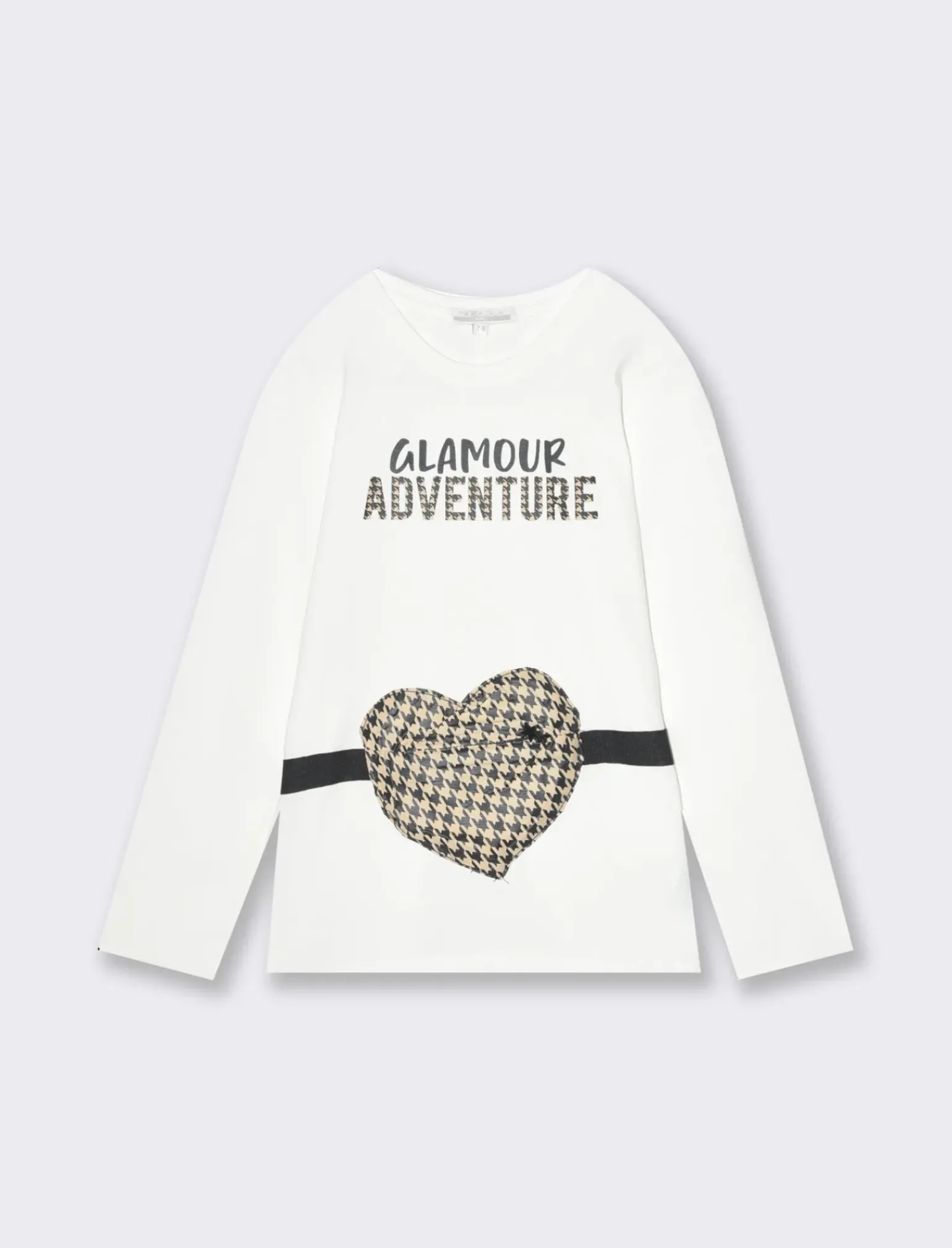 Piazza Italia Bambina|T-Shirt E Top<T-shirt con marsupio da bambina - sporco