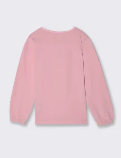 Piazza Italia Bambina|T-Shirt E Top<T-shirt con stampa a borchie da bambina - Rosa