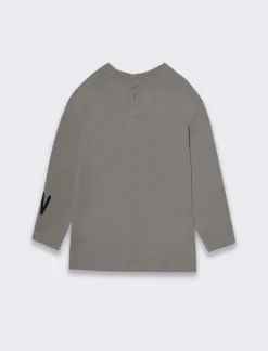 Piazza Italia Neonato|T-Shirt E Top<T-SHIRT CON STAMPA FRONTALE - piombo