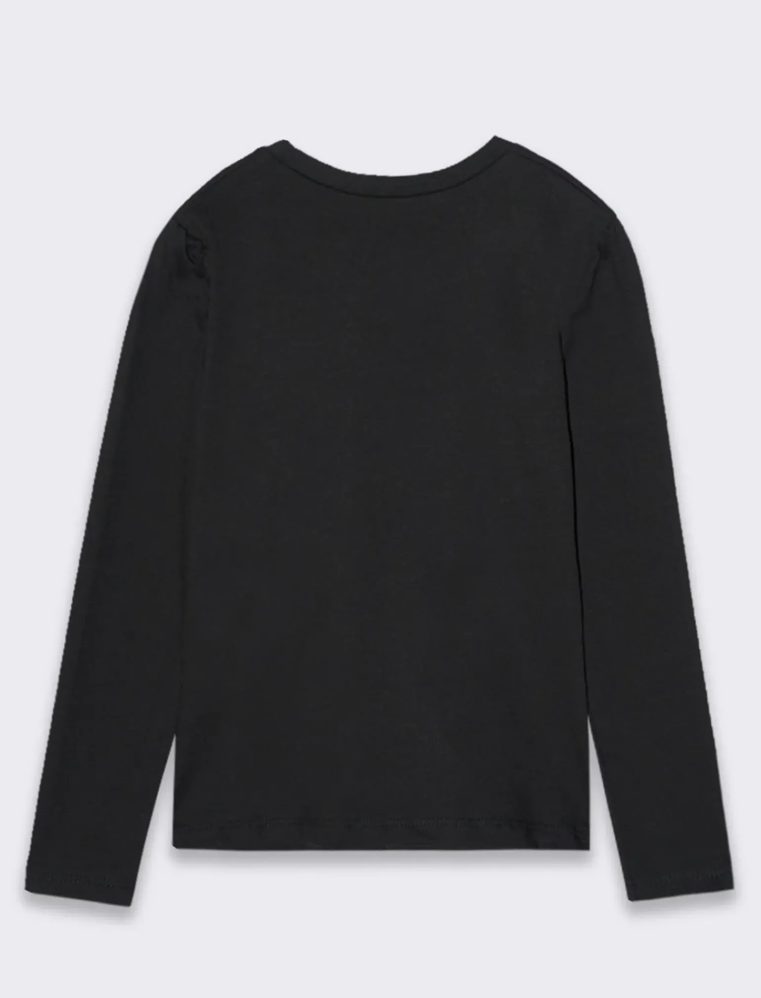 Piazza Italia Bambina|T-Shirt E Top<T-shirt con stampa glitter e applicazione - Nero