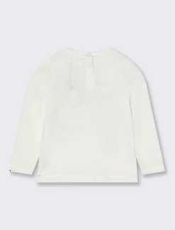 Piazza Italia Neonato|T-Shirt E Top<T-shirt con stampaÂ in jersey peach - Bianco sporco