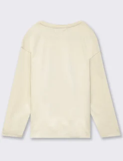 Piazza Italia Bambina|T-Shirt E Top<T-shirt con tagli obliqui e spacchetti sul davanti con stampa frontale effetto metallico -