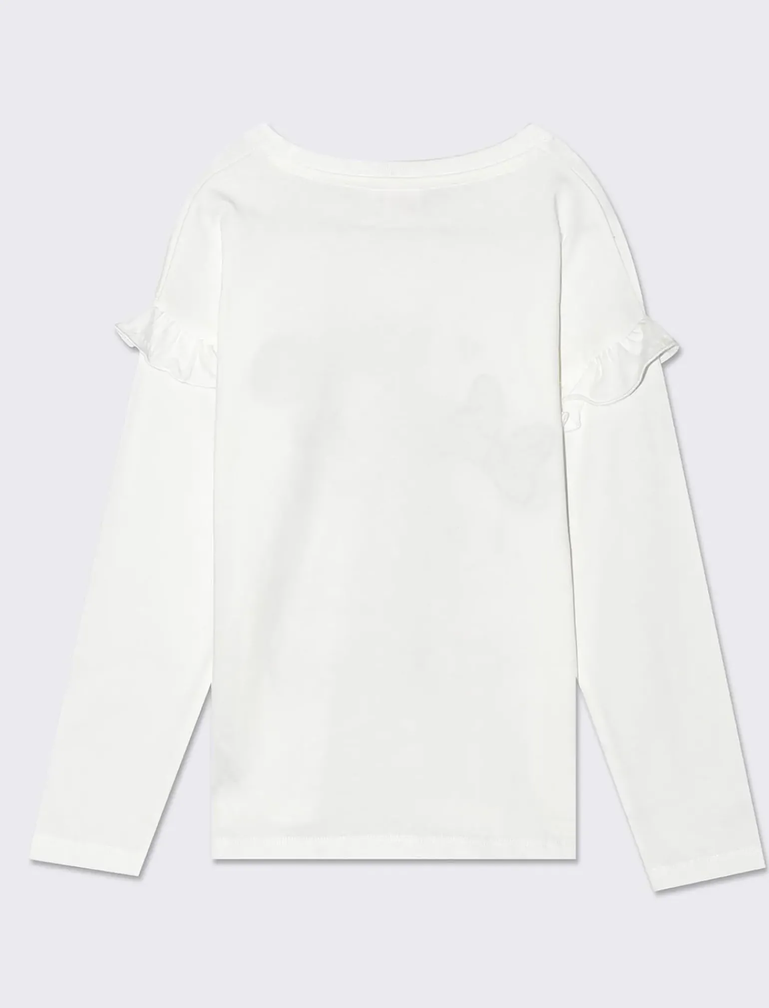 Piazza Italia Bambina|T-Shirt E Top<T-shirt girocollo con rouches Minnie da bambina - sporco