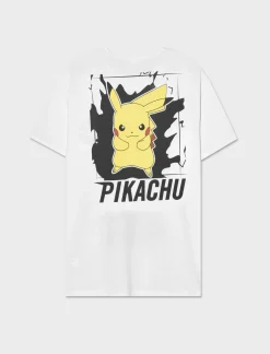 Uomo Piazza Italia Uomo|Polo E T-Shirt<T-shirt girocollo con stampa POKEMON License. - sporco