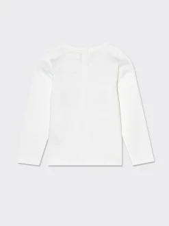 Piazza Italia Neonata<T-shirt girocollo con stampa sul davanti, disponibile in 3 varianti colore - panna