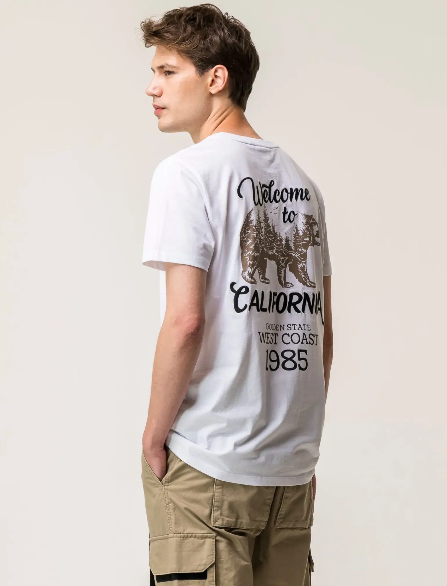 Uomo Piazza Italia Polo E T-Shirt<T-shirt girocollo maniche corte regular fit -