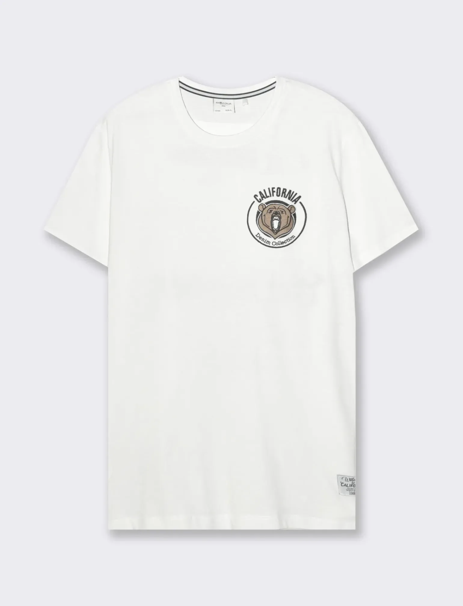 Uomo Piazza Italia Polo E T-Shirt<T-shirt girocollo maniche corte regular fit -