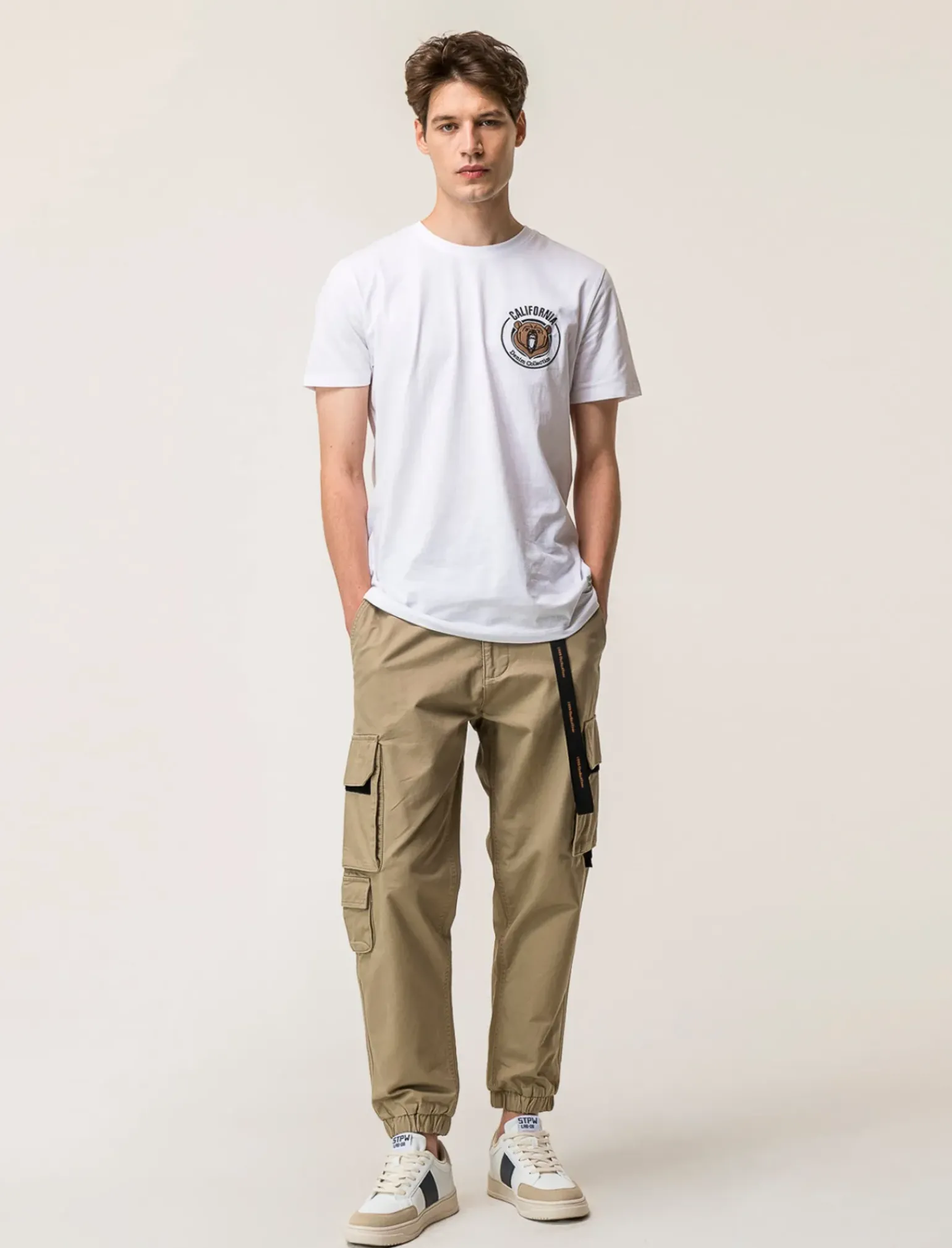 Uomo Piazza Italia Polo E T-Shirt<T-shirt girocollo maniche corte regular fit -