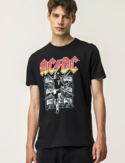 Uomo Piazza Italia Uomo|Polo E T-Shirt<T-shirt girocollo maniche corte regular fit con stampa GORILLAZ License -