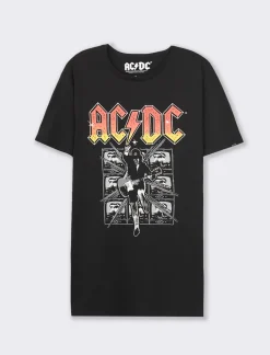 Uomo Piazza Italia Uomo|Polo E T-Shirt<T-shirt girocollo maniche corte regular fit con stampa GORILLAZ License -