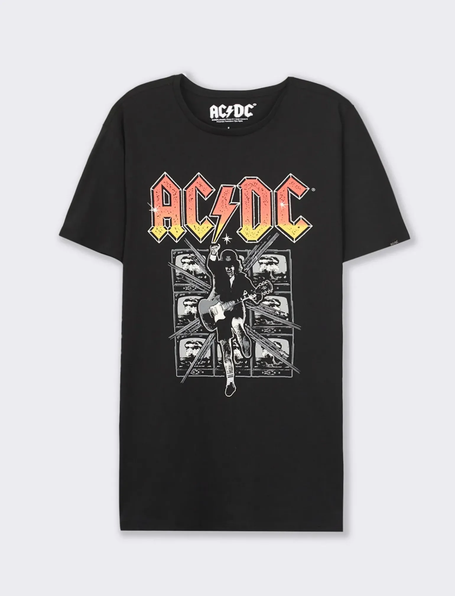 Uomo Piazza Italia Uomo|Polo E T-Shirt<T-shirt girocollo maniche corte regular fit con stampa GORILLAZ License -