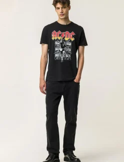 Uomo Piazza Italia Uomo|Polo E T-Shirt<T-shirt girocollo maniche corte regular fit con stampa GORILLAZ License -