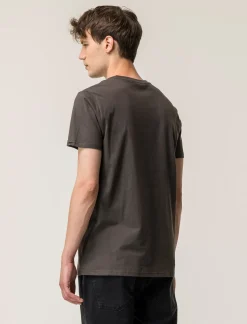 Uomo Piazza Italia Uomo|Polo E T-Shirt<T-shirt girocollo maniche corte regular fit con stampa PINKFLOYD License - asfalto