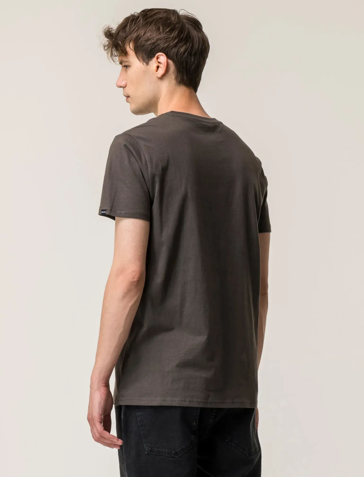 Uomo Piazza Italia Uomo|Polo E T-Shirt<T-shirt girocollo maniche corte regular fit con stampa PINKFLOYD License - asfalto