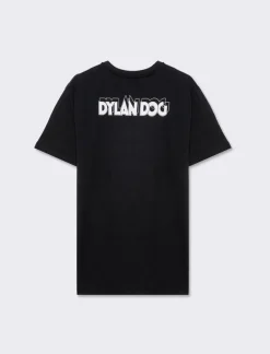 Uomo Piazza Italia Uomo|Polo E T-Shirt<T-shirt girocollo maniche corte regular fit con stampa DYLAN DOG License -