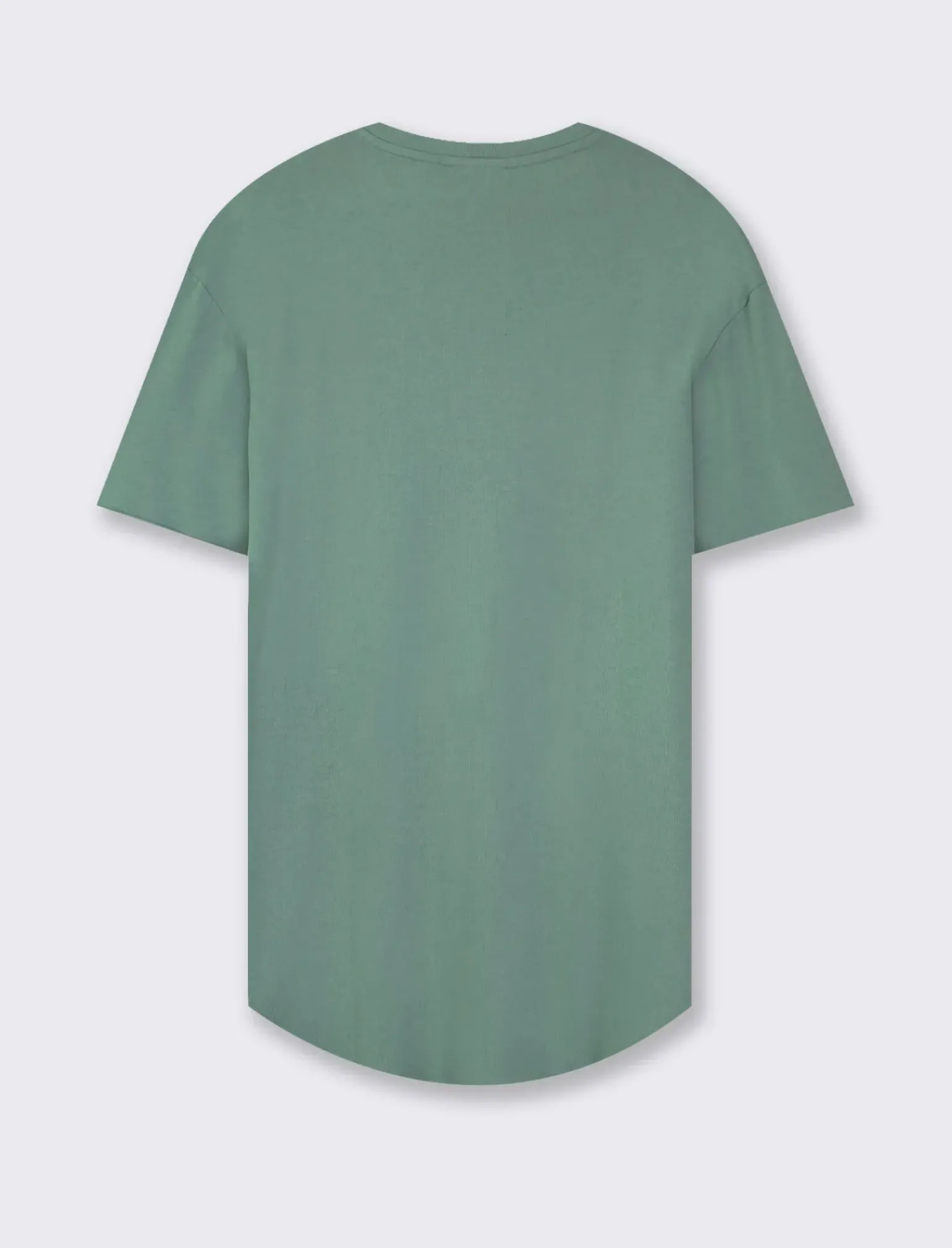 Uomo Piazza Italia Uomo|Polo E T-Shirt<T-shirt girocollo maniche corte loose fit in jersey misto viscosa con fondo stondato -