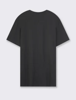 Uomo Piazza Italia Uomo|Polo E T-Shirt<T-shirt girocollo maniche corte loose fit in jersey slub puro cotone -