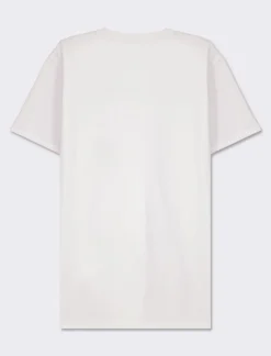 Piazza Italia T-shirt girocollo maniche corte regularfit in jersey puro cotone - Bianco Discount