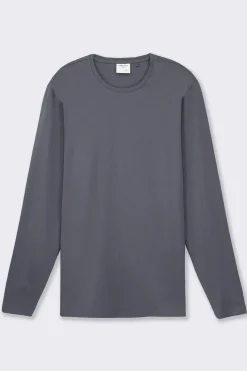 Uomo Piazza Italia Uomo|Polo E T-Shirt<T-shirt girocollo slim fit in jersey - Avion