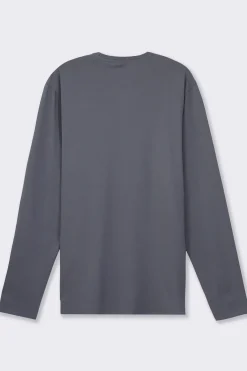 Uomo Piazza Italia Uomo|Polo E T-Shirt<T-shirt girocollo slim fit in jersey - Avion