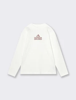 Bambino Piazza Italia Bambino|Maglieria<T-shirt in cotone manica con stampa frontale e posteriore - sporco