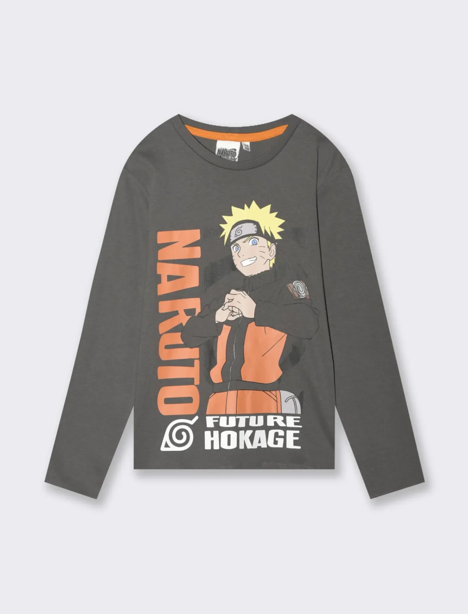 Bambino Piazza Italia Bambino|Maglieria<T-shirt in jersey girocollo con stampa Naruto in tre modelli colore - piombo