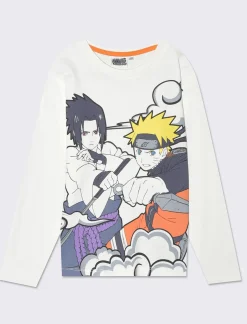 Bambino Piazza Italia Bambino|Maglieria<T-shirt in jersey girocollo con stampa Naruto in tre modelli colore - Fantasia