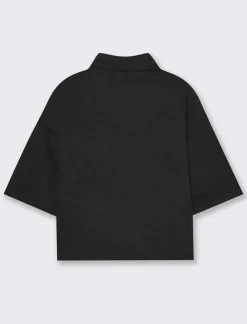 Donna Piazza Italia T-Shirt E Top<T-shirt in maglia a collo alto - Nero